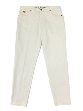 Yoga jeans cream womens stretch cotton comfort Size 30in Inseam 26in Canada